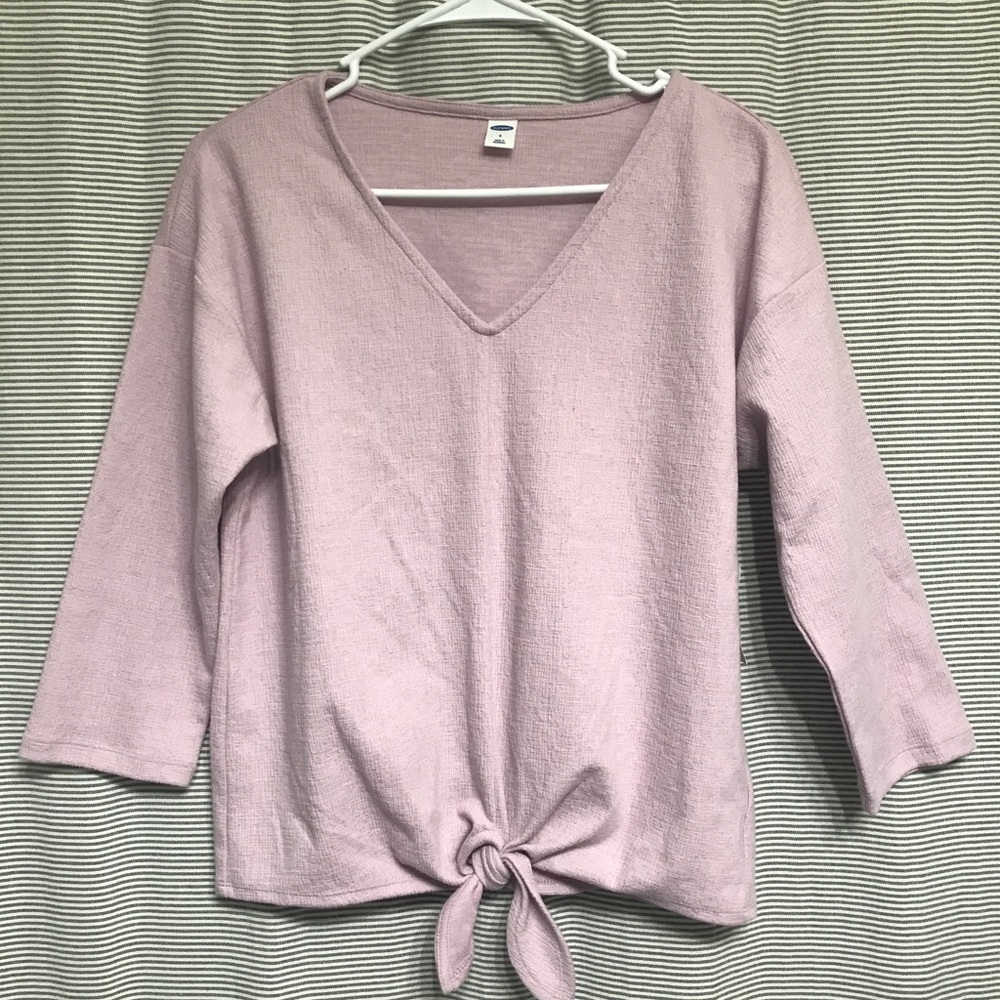 OLD NAVY tied blouse NWT
